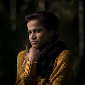 Nithya Reddy, the sister of Preethi Reddy, who was killed in March 2019. 