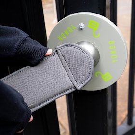 Davidson High School requires students to put phones in locked pouches. 