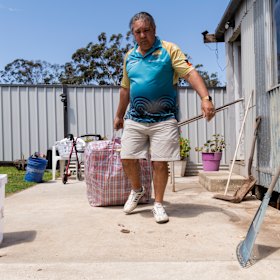 Booraja project manager Bunja Smith says the program is giving elders a better quality of life.