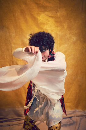 Rahel Romahn as Mozart in the upcoming production of Amadeus at the Sydney Opera House.