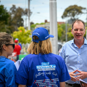 Liberal MP David Southwick managed to retain the seat of Caulfield at the state election despite a strong campaign from teal candidates.