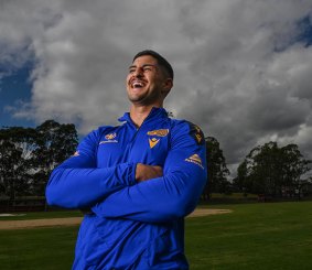 Laughing all the way to the bank: Dylan Brown.