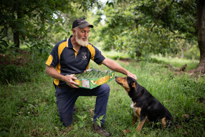 Kemp, who runs a farm where people can also pick their own produce, has struggled to make an income over the past few years after natural disasters have smashed his crops.