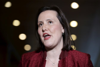 Industrial Relations Minister Kelly O'Dwyer describes union leader Sally McManus as a good campaigner with a dangerous agenda.