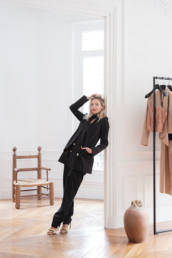 Creative director Edwina in her Aje showroom.