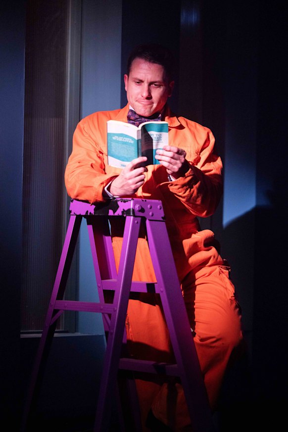 Jake Speer brings a goofy ingénue vibe to the role.