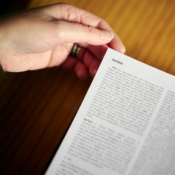 Say goodbye: The Australian National Dictionary Centre is let go.