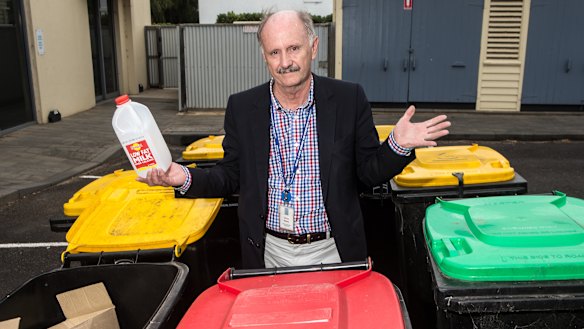 Moyne Shire director of sustainable development Oliver Moles is concerned about where his council's recycling will end up.
