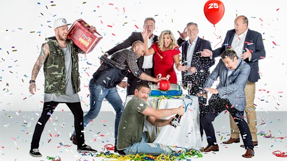 Brendan Fevola, Dane Swan and Chris Judd join the line-up in the show's 25th season.