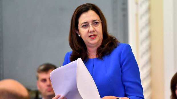 Queensland Premier Annastacia Palaszczuk says legislation banning political donations from developers will be introduced this week.