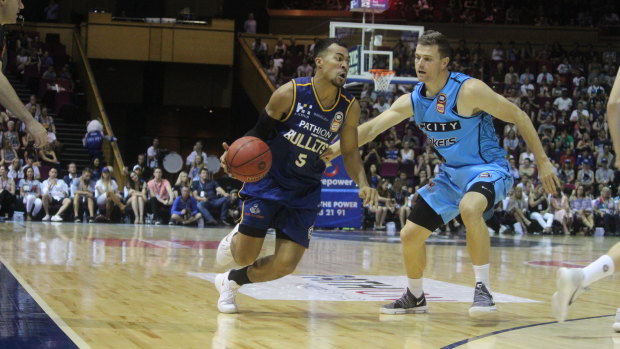Brisbane import Stephen Holt came off the bench to score nine points for the Bullets.