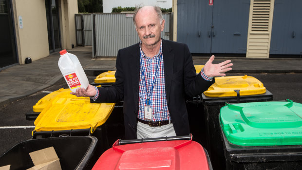 Moyne Shire director of sustainable development Oliver Moles is concerned about where his council's recycling will end up.