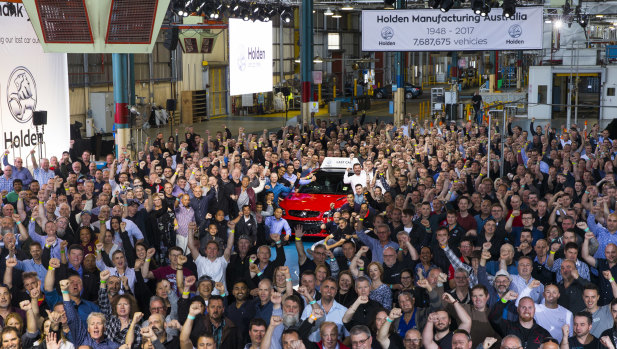 The last day of manufacturing of Holden cars in Adelaide. The last VFII Commodore Redline to come out of the Elizabeth Factory. 