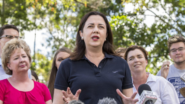 Premier Annastacia Palaszczuk said she was confident Labor would secure a majority in the Parliament. 