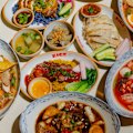Rice Face dishes at Palisa Anderson's new food-court eatery.