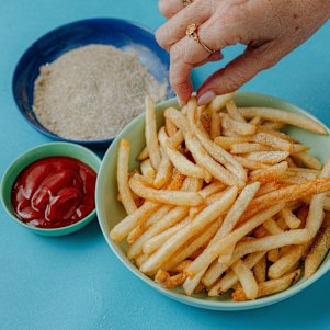 Morgan McGlone's four ingredient chicken salt. 