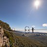 The Via Ferrata course includes an 80-metre-long suspension bridge walk over an abyss.