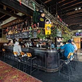 Inside the Northcote pub.