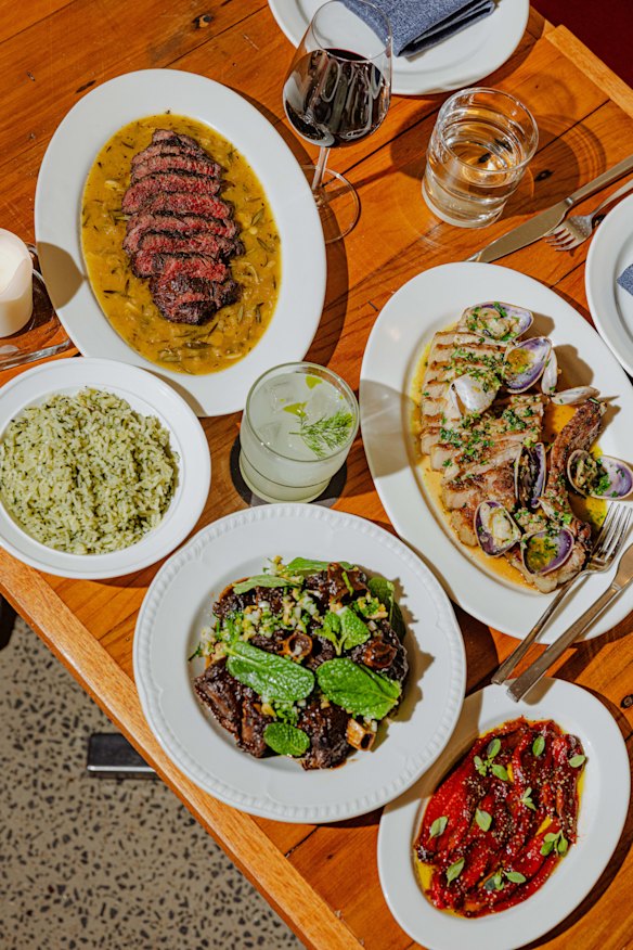 Share plates at Lo Presti’s.
