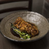 The signature teriyaki chicken.