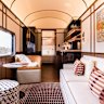Inside one of the new passenger suites aboard Journey Beyond’s fleet of long-distance trains.
