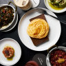 Brunch might be house-made soda bread topped with cured salmon and fennel remoulade, or mushrooms and whipped buffalo ricotta; or beneath a fluffy scramble. 
