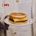 The sausage muffin.