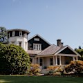 The historic main house at Milton Park is surrounded by extravagant English-style gardens dating to the early 20th century. 