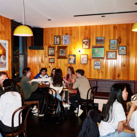The upstairs has been transformed into “Mexican sports bar” Club Ricos.