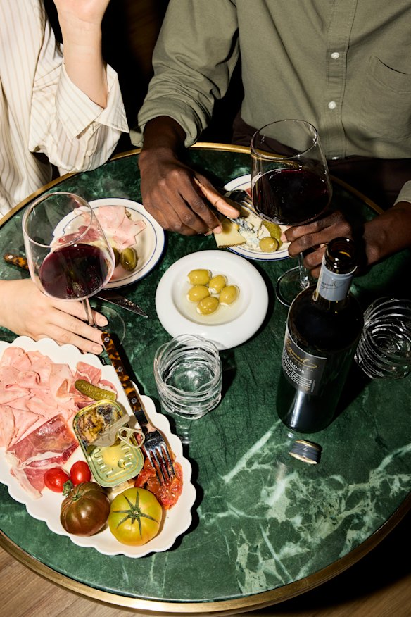 Lightly chilled gamay is perfect with charcuterie, pasta or pizza.
