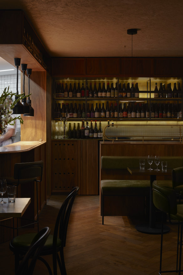 Bar Heather feels like a European wine bar. 