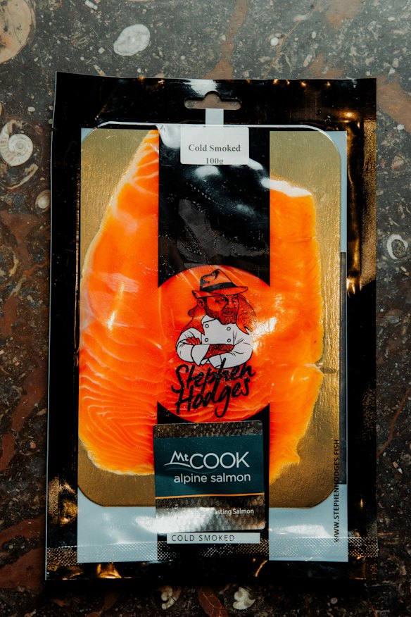 Stephen Hodges Mt Cook alpine salmon.