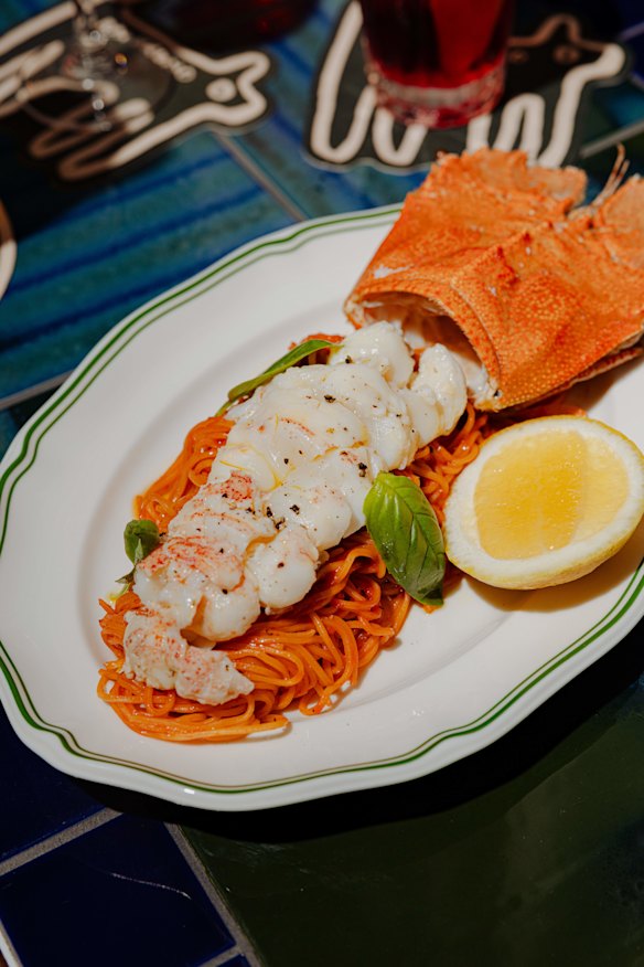 Spaghettini with Balmain bug.