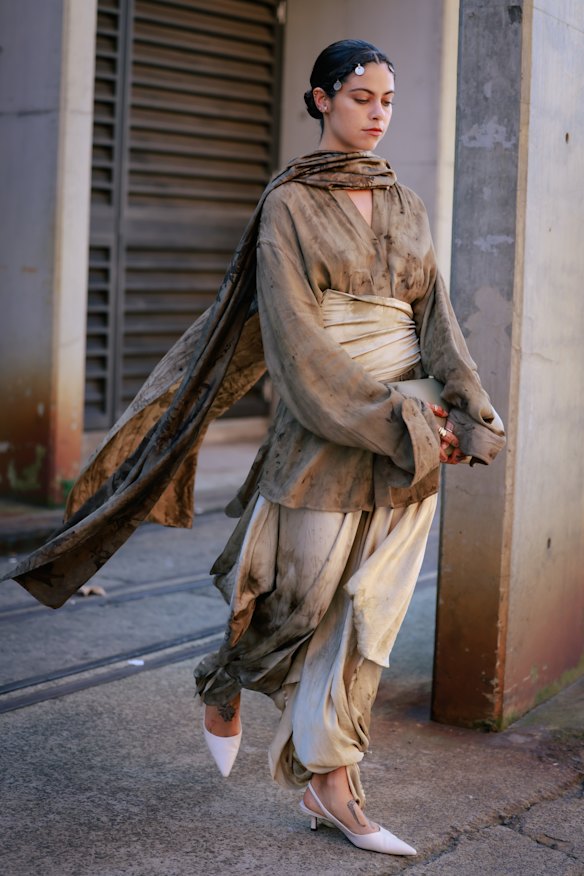 Day five at Australian Fashion Week 2024 at Carriageworks, Sydney