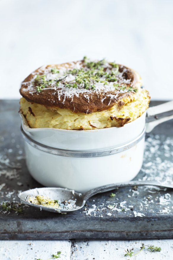 Fluffy egg-based dishes, such as souffle, need to go into a hot oven to rise.