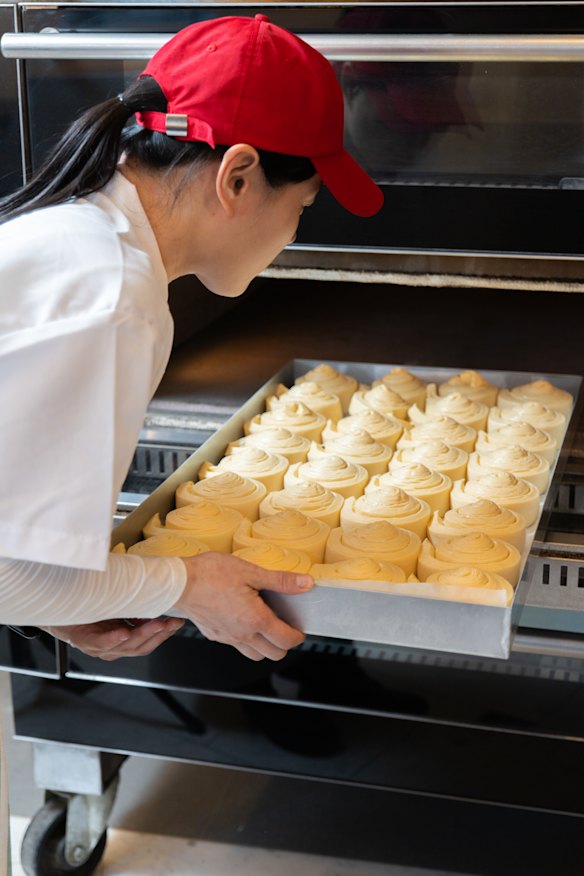 Baker Aram Yun has developed a bespoke viennoiserie offering. 