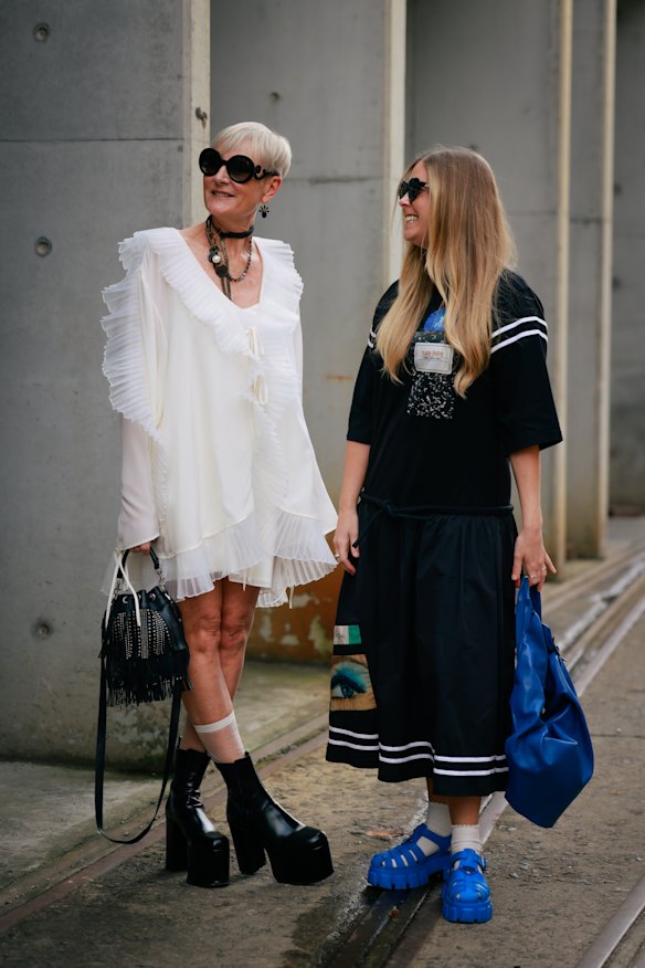 Day four at Australian Fashion Week 2024 at Carriageworks, Sydney.