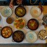 A homestyle North African feast at Cafe Tanja.