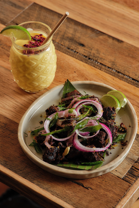 Beef fry is a Keralan favourite.