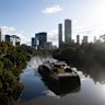 The Parramatta River is being regenerated.