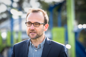 Greens leader Adam Bandt is in Brisbane to announce new candidates for the next federal election.