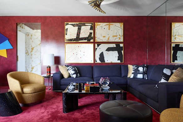 Interior designer Greg Natale is a fan of colours that grab you.