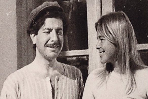 Leonard Cohen and Marianne Ihlen in their early days together on Hydra.