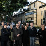 Paddington boarding house residents are backed by their neighbours in a bid to save their homes.
