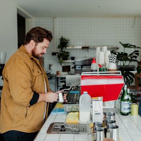 Small Talk owner Samuel Terry.