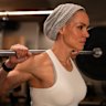 Lifting the bar: Leah Simmons.