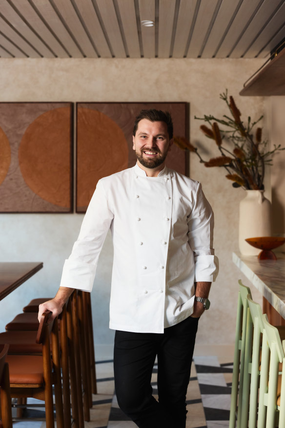 Chef Rhys Connell is executive chef at the Walker Street precinct.
