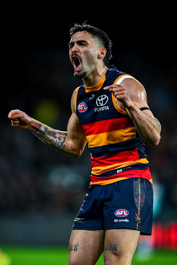 With Izak Rankine suspended, Adelaide bombed out of the finals in 2025.