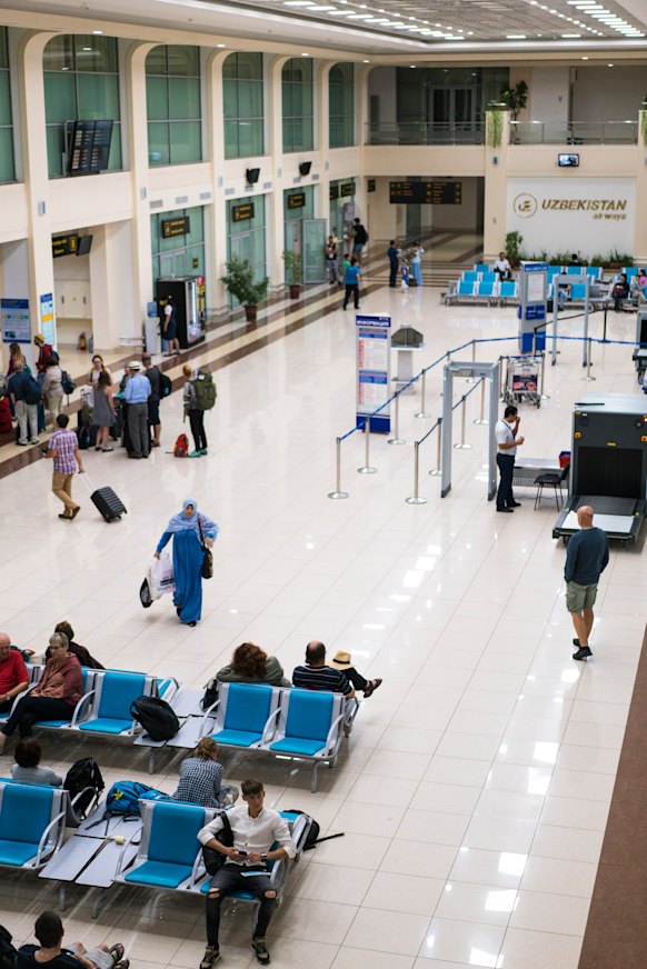 Security and immigration is a slow process.