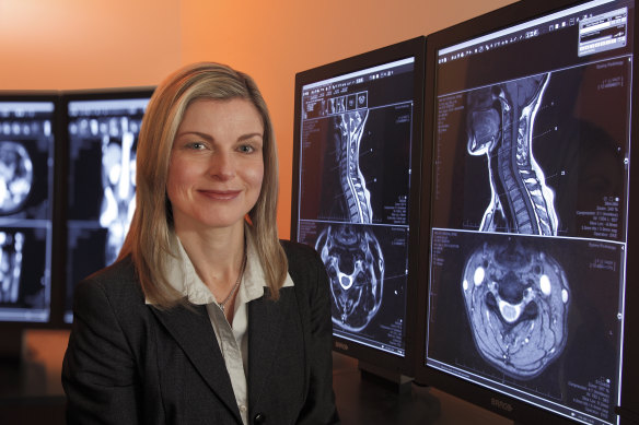 Interventional radiologist Dr Jacqueline Pearce.